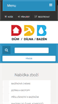 Mobile Screenshot of dumdilnabazen.cz